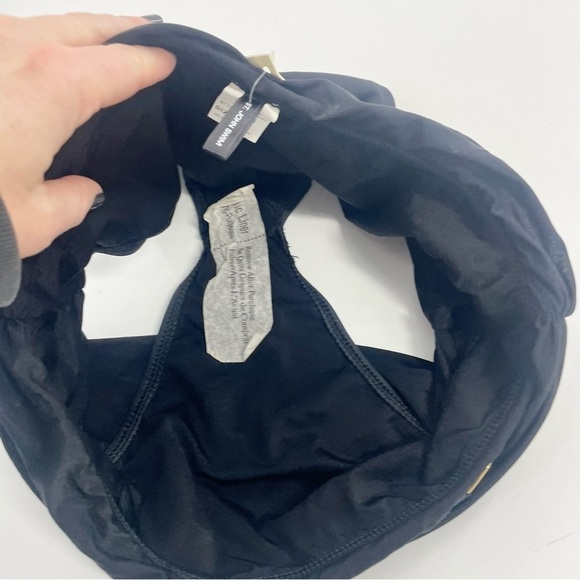 St John swim retro pant black rhinestone foldover bikini bottom style 242175 - Picture 7 of 10